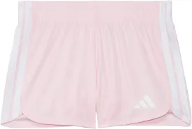 adidas Girls' 3-Stripes Mesh Shorts