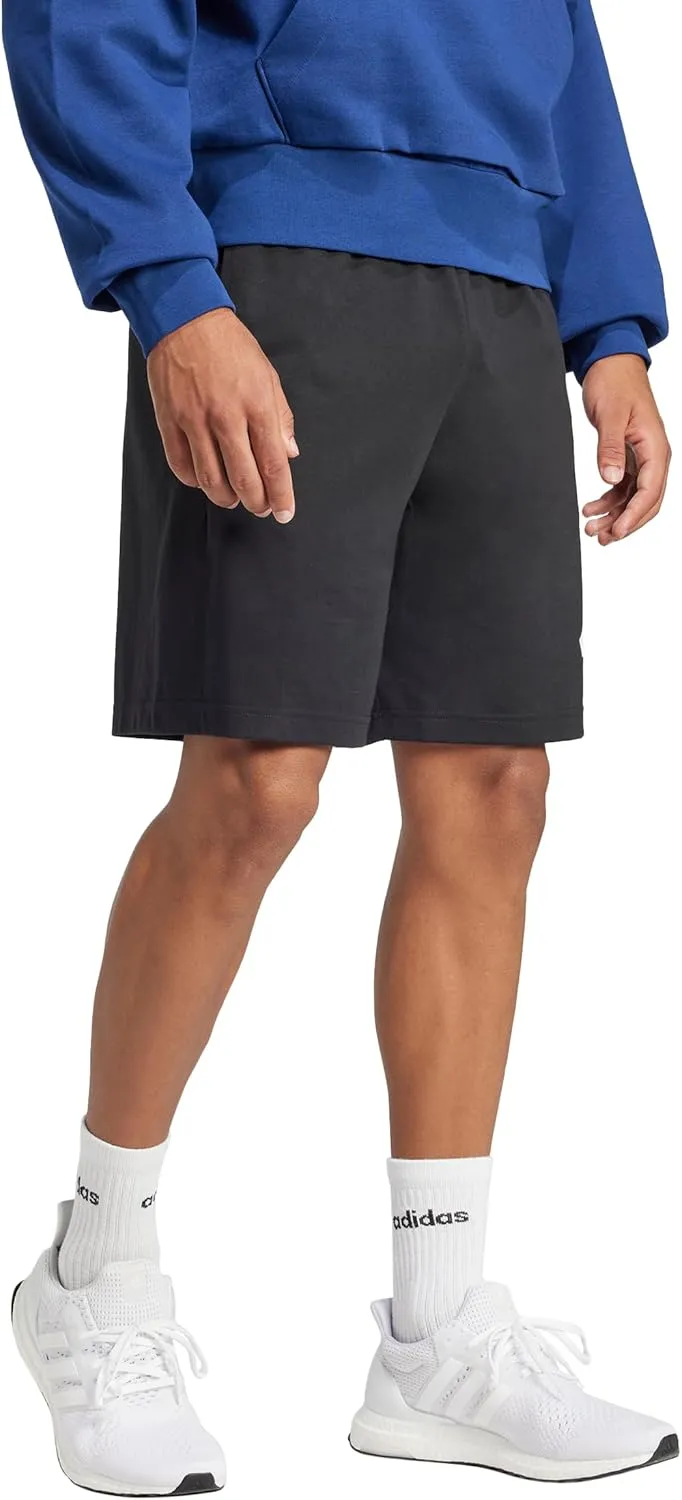 adidas Men's Essentials Big Logo Single Jersey 7-inch Shorts