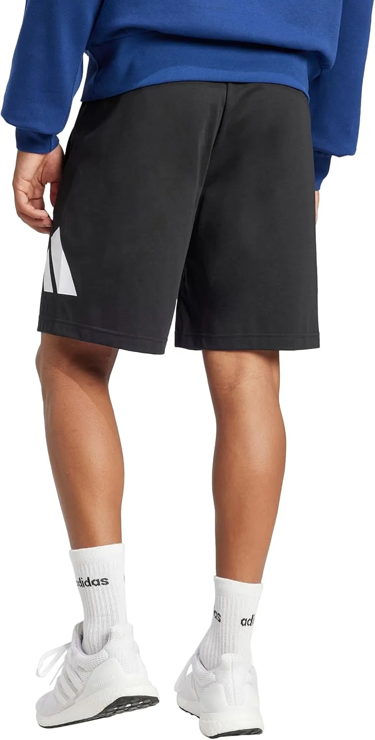 adidas Men's Essentials Big Logo Single Jersey 7-inch Shorts