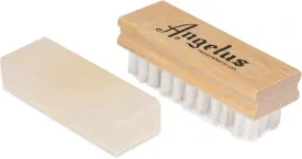 Angelus Suede & Nubuck Cleaner Kit  Premium Suede Shoe Cleaner with Brush & Eraser for Shoes, Boots, Bags, Jackets & More