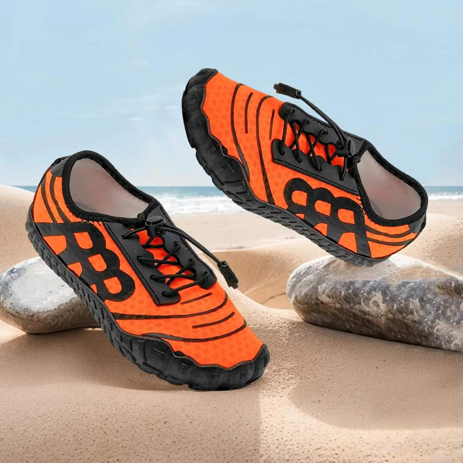 Barefoot Shoes for Women & Men - Minimalist Hiking/Trail Running Footwear with Wide Toe Box | Zero Drop Lightweight Breathable Quick-Dry Outdoor Sneakers (Size 3.5-11)