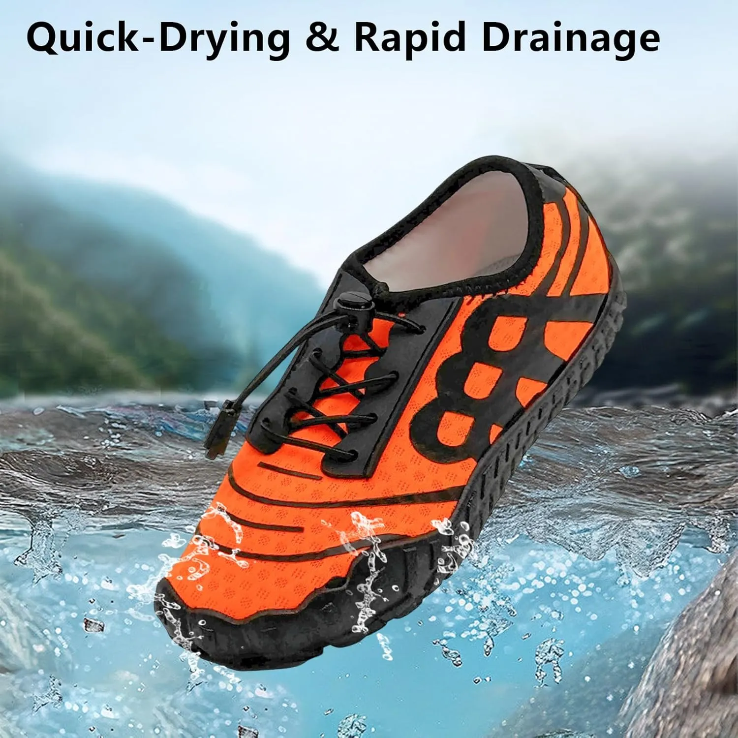 Barefoot Shoes for Women & Men - Minimalist Hiking/Trail Running Footwear with Wide Toe Box | Zero Drop Lightweight Breathable Quick-Dry Outdoor Sneakers (Size 3.5-11)