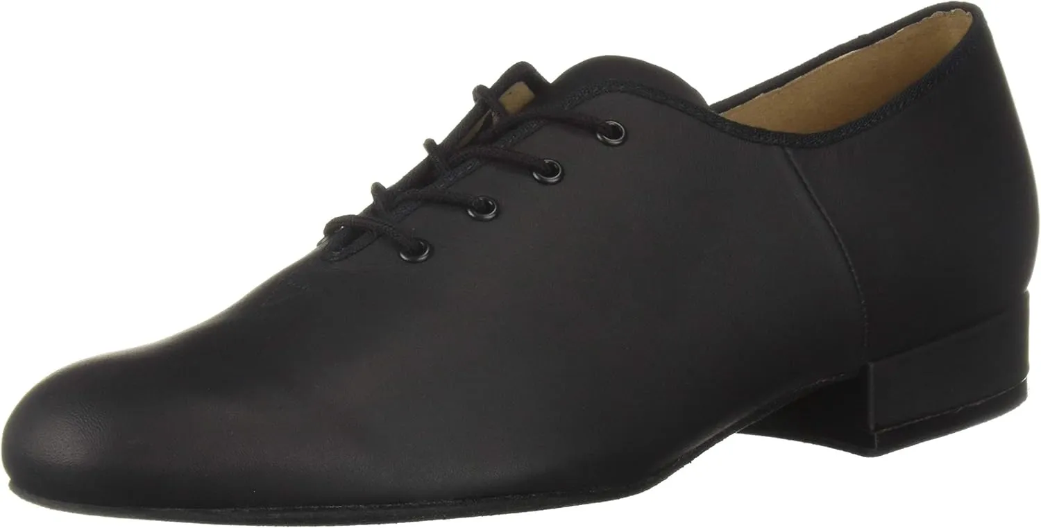 Bloch Men's Jazz Oxford Suede Sole Dance Shoe, Black, 8 Medium US
