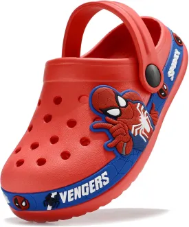 Children's Clogs Cartoon Garden Clog Shoes Cute Boys Girls Slip-on Beach Slippers Toddler Slides Sandals