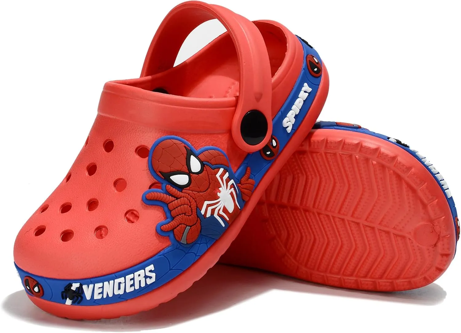 Children's Clogs Cartoon Garden Clog Shoes Cute Boys Girls Slip-on Beach Slippers Toddler Slides Sandals