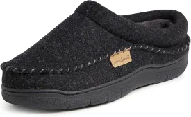 Dearfoams Men's Thompson Memory Foam Indoor/Outdoor Clog Slipper