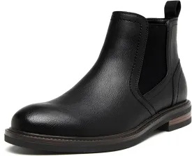DECARSDZ Men's Chelsea Boots Casual Classic Comfy Slip-On Suede Chukka Mens Ankle Boot