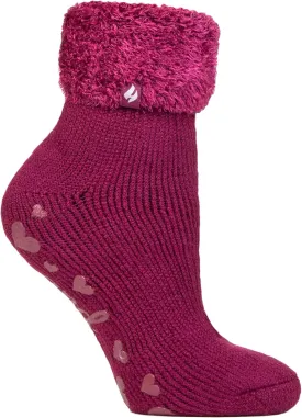 HEAT HOLDERS - Lounge Thermal Non Slip Bed Socks With Grip for Women