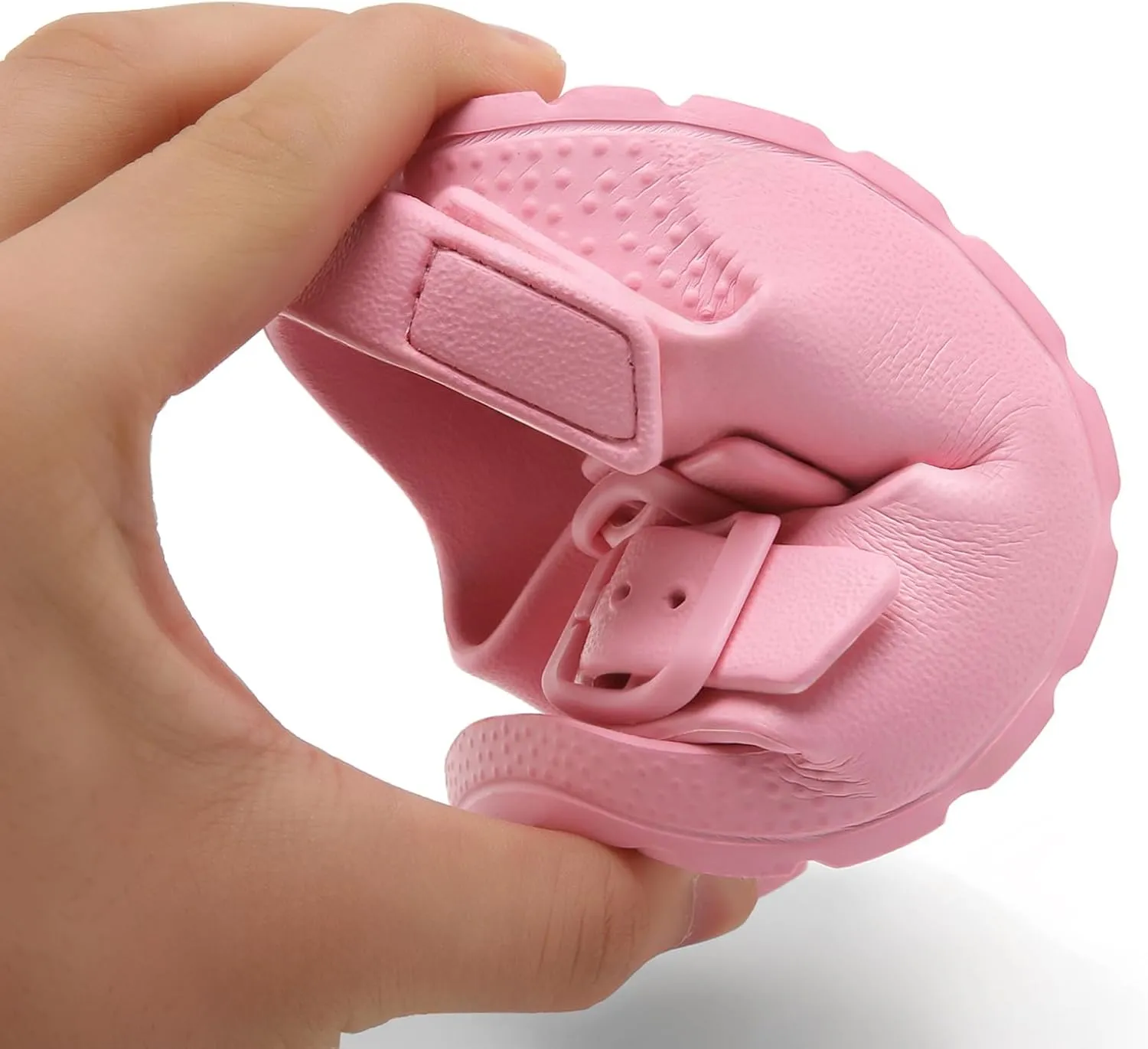 INMINPIN Toddler Boys Girls Buckle Sandals Comfort Open Toe Sandal with Adjustable Back Strap
