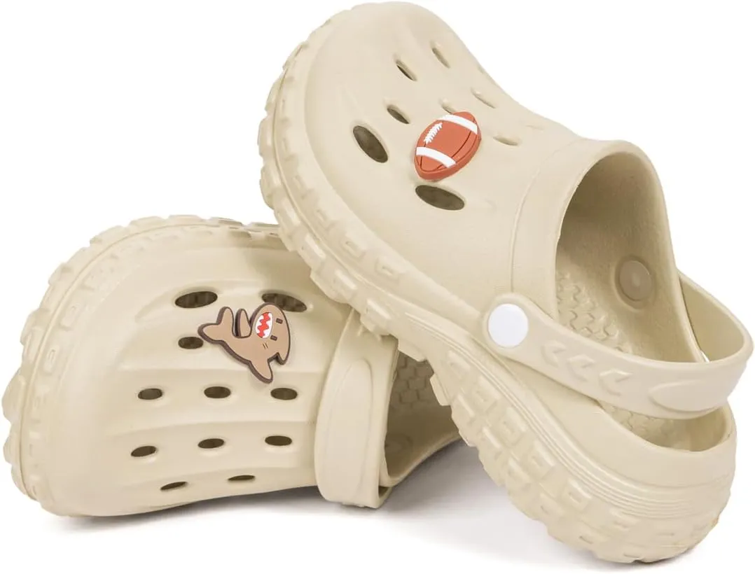 Kids Boys Girls Cute Garden Clogs Little Kid EVA Water Sandals Lightweight Indoor Outdoor Summer Beach Pool Play Shoes Children Comfort Slippers Slides