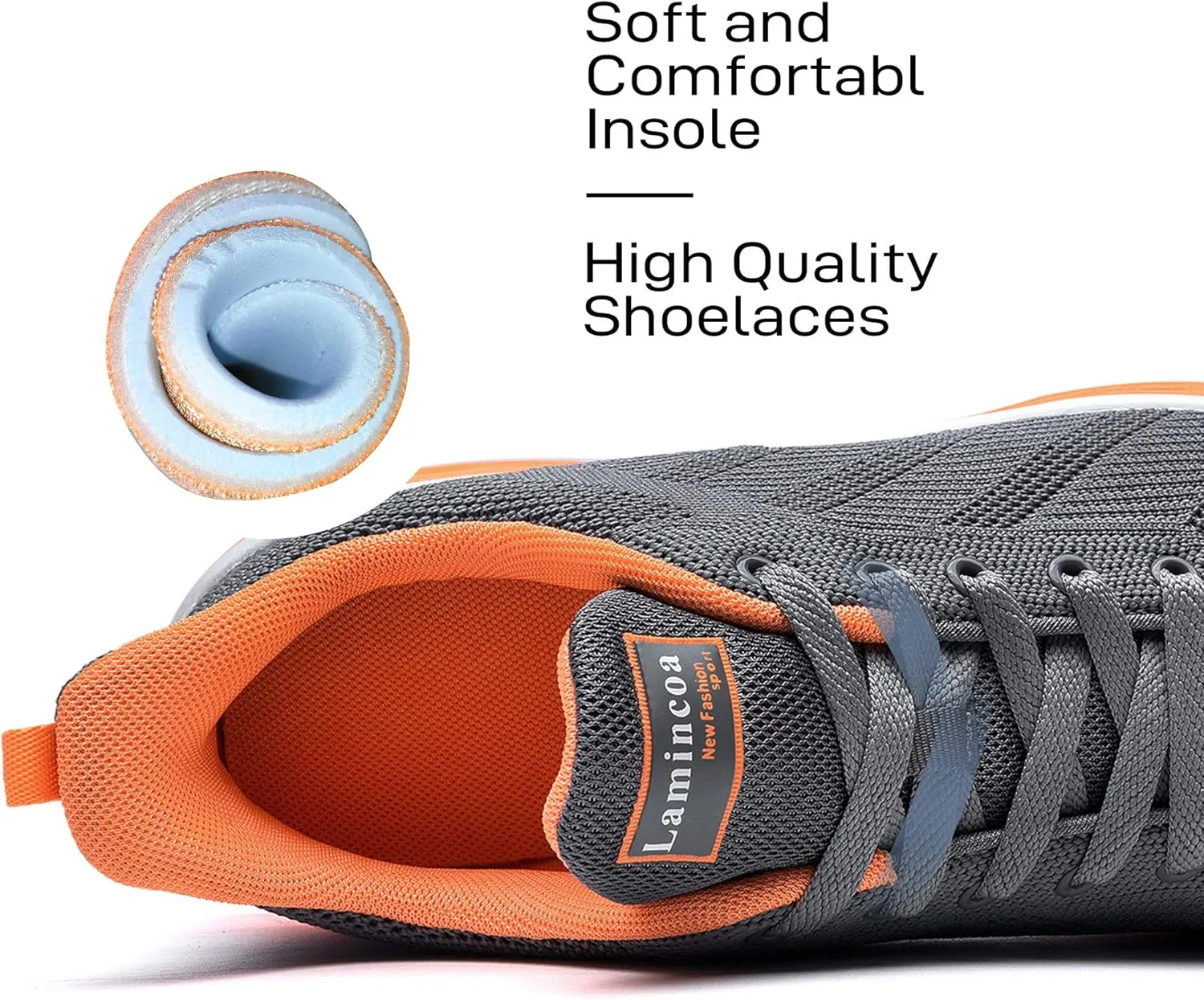 Lamincoa Womens Air Running Shoes Lightweight Women Sneakers Air Cushion Walking Tennis Shoes for Women
