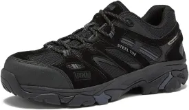 MAGNUM Overwatch Black Steel Toe Sneakers for Men, Waterproof Comfortable Slip Resistant Mens Steel Toe Shoes, Men's Work & Safety Footwear - Medium and Extra Wide Width Invincible Mens Work Shoes