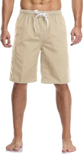 Men's Quick Dry Swim Trunks Board Shorts Swimwear Bathing Suits