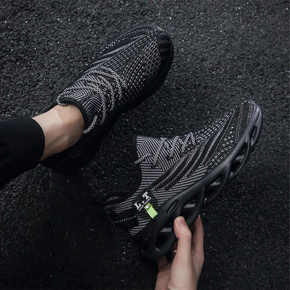 Mens Running Walking Tennis Road Shoes Sports Athletic Casual Fashion Gym Hiking Shoes for Men Sneakers Work Breathable Comfortable