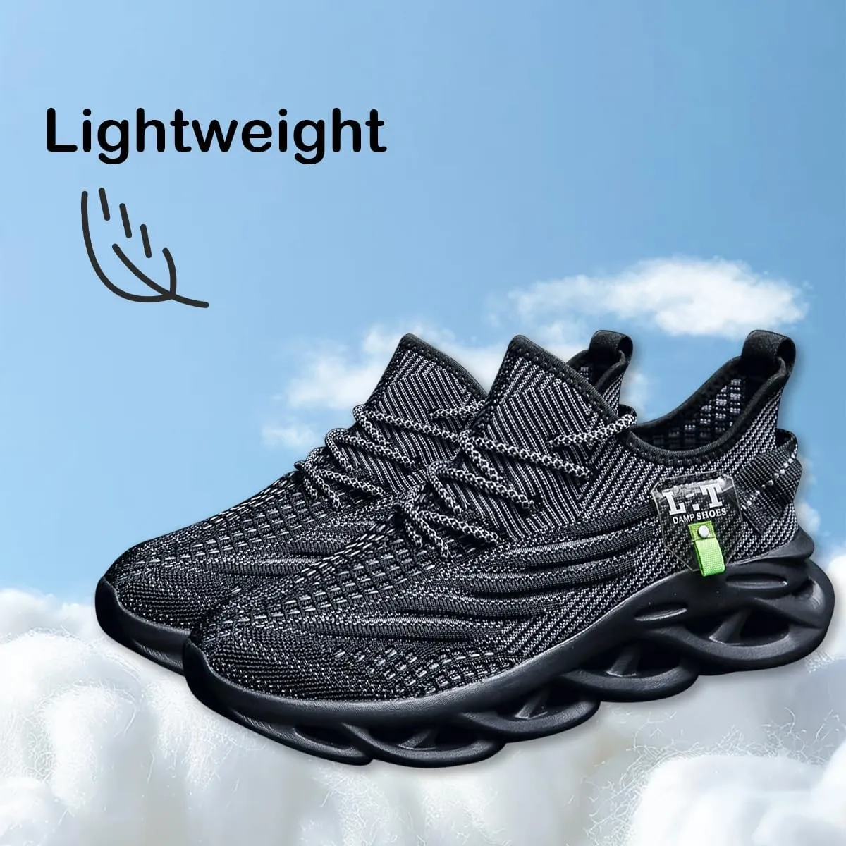 Mens Running Walking Tennis Road Shoes Sports Athletic Casual Fashion Gym Hiking Shoes for Men Sneakers Work Breathable Comfortable