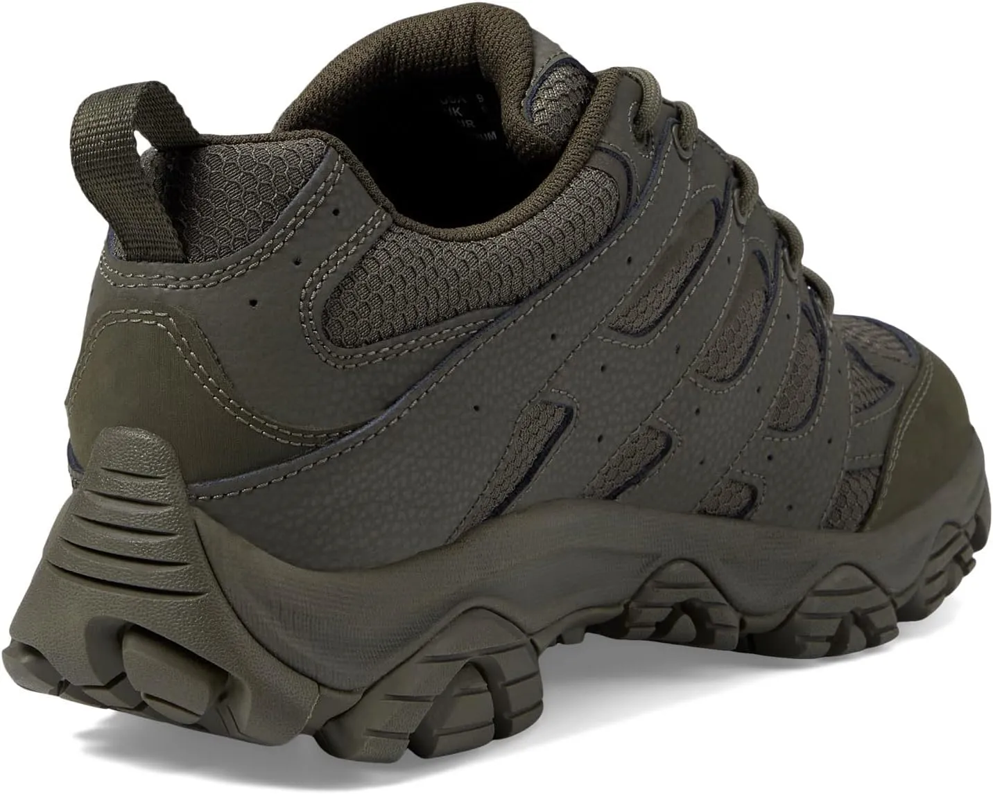Merrell Mens Moab 3 Tactical Industrial Shoes, Waterproof Coated Leather & Mesh Upper Combat Outdoor Work Boots