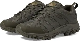 Merrell Mens Moab 3 Tactical Industrial Shoes, Waterproof Coated Leather & Mesh Upper Combat Outdoor Work Boots