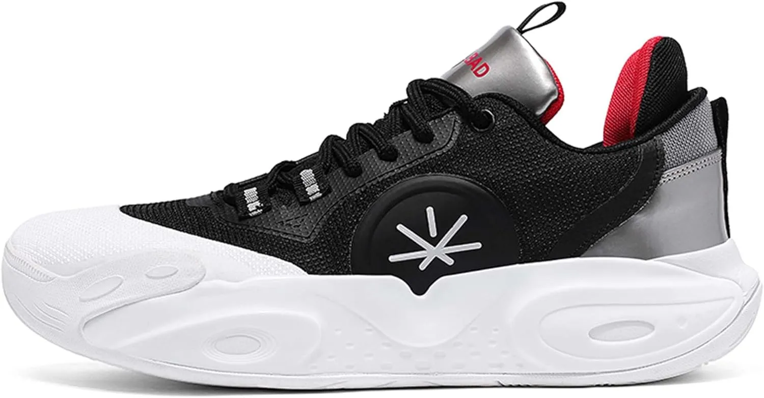 Neutral Basketball Shoes Fashion Sneakers Slip Resistant Breathable Sports Running Shoes Street or Court Sports Basketball Shoes Outdoor Casual Walking Fitness Tennis Training Shoes