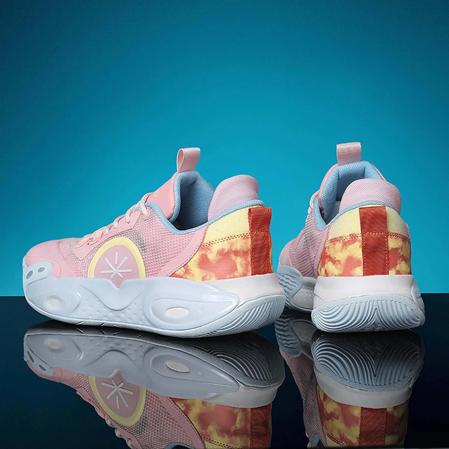 Neutral Basketball Shoes Fashion Sneakers Slip Resistant Breathable Sports Running Shoes Street or Court Sports Basketball Shoes Outdoor Casual Walking Fitness Tennis Training Shoes