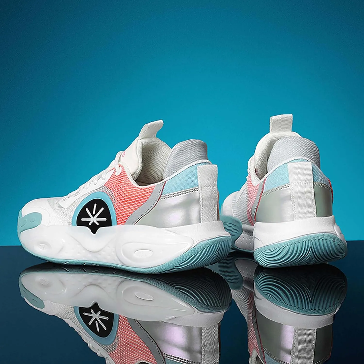 Neutral Basketball Shoes Fashion Sneakers Slip Resistant Breathable Sports Running Shoes Street or Court Sports Basketball Shoes Outdoor Casual Walking Fitness Tennis Training Shoes