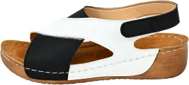 Orthopedic Sandals for Women Comfort Arch Support Wedge Sandals Ankle Strap Slingback Platforms Slip On Summer Shoes