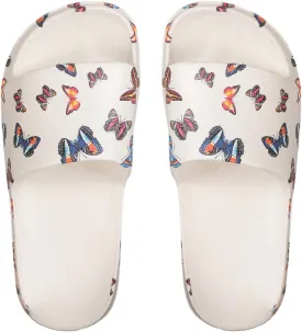 SHENHE Women's Cherry Print EVA Slippers Non Slip Open Toe Bedroom Beach Slide Slippers