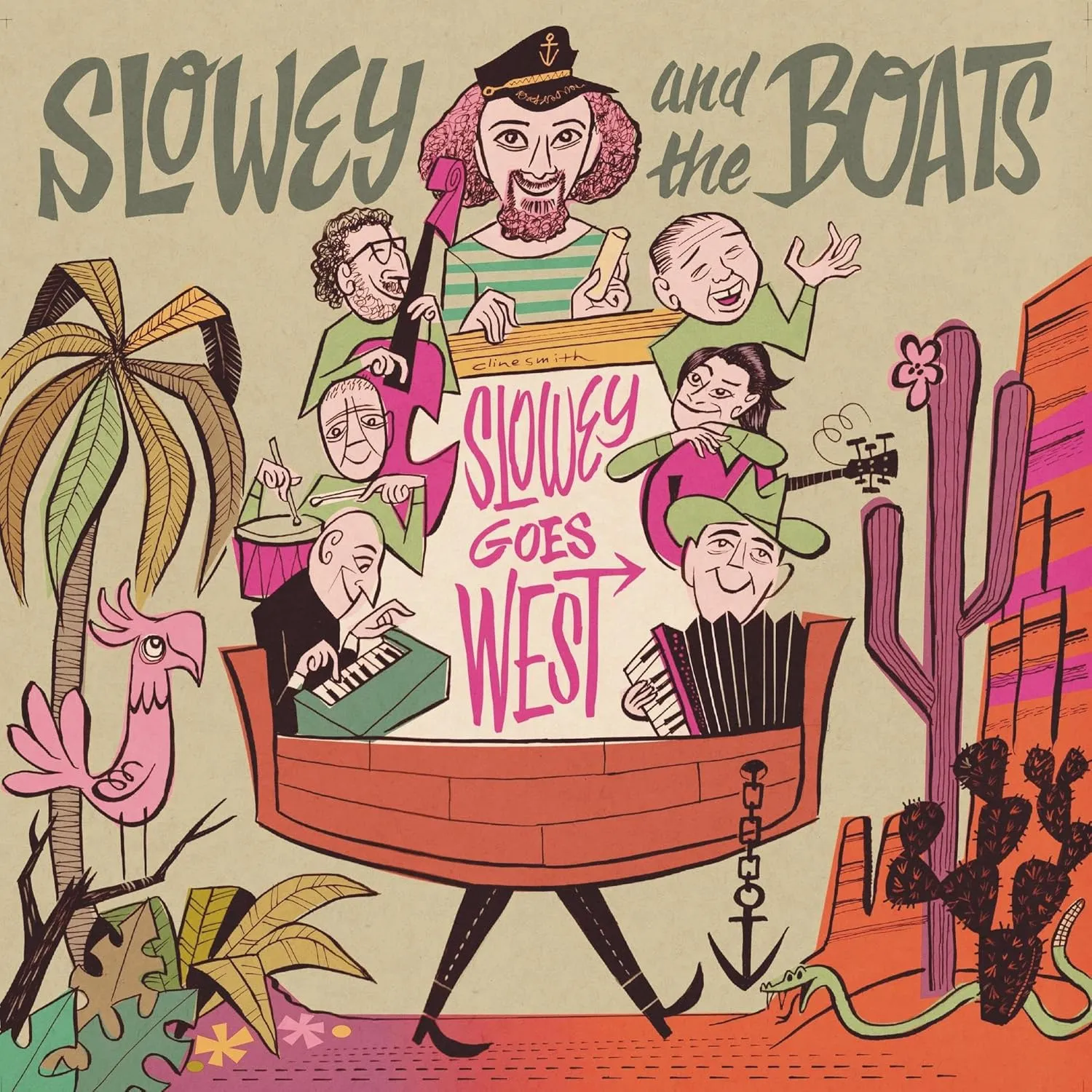 Slowey and The Boats "Slowey Goes West"