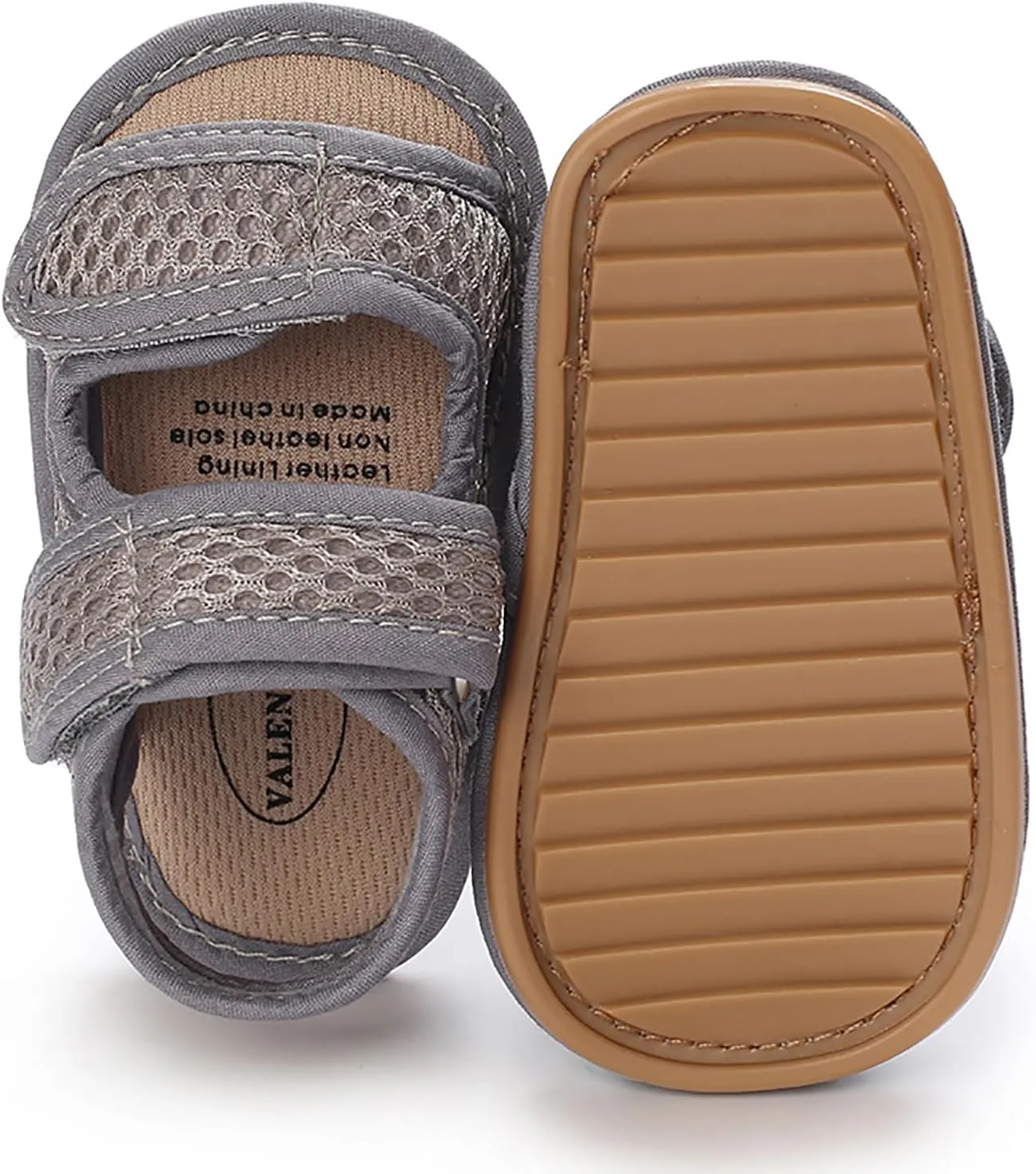 SOFMUO Baby Girls Boys Sparkly Bowknot Sandals Premium Soft Anti-Slip Rubber Sole Infant Summer Outdoor Shoes Toddler First Walkers