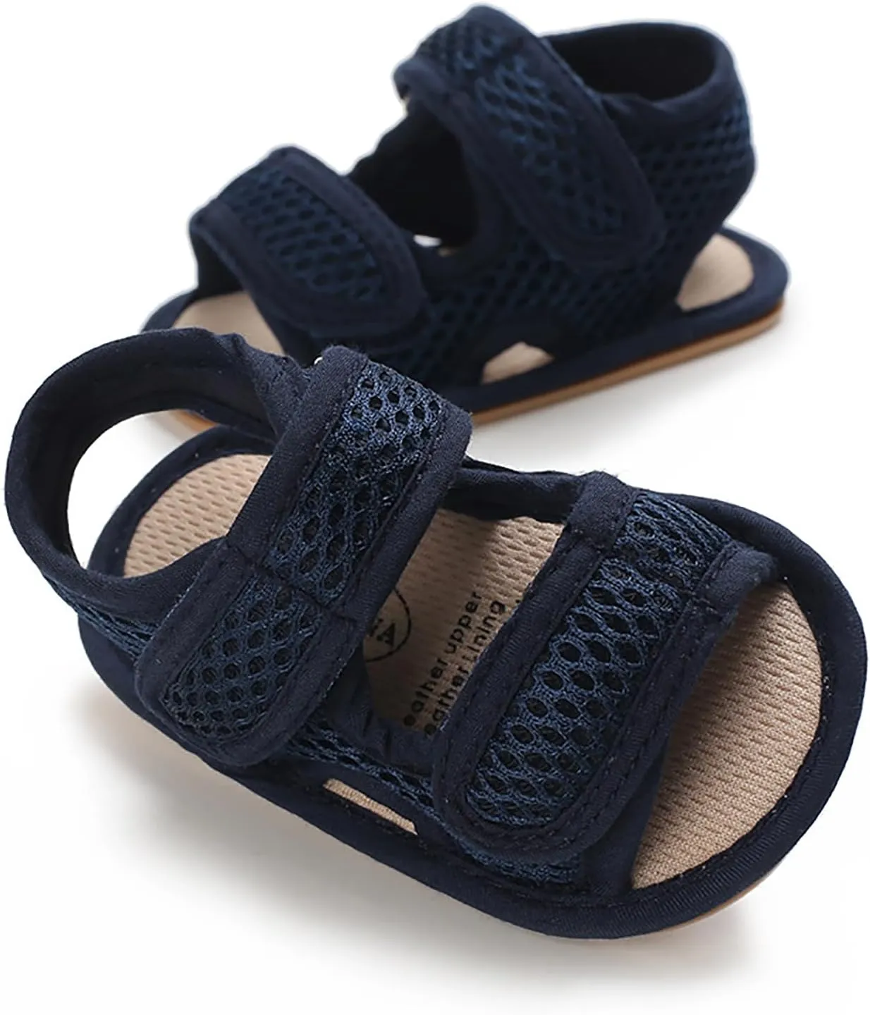 SOFMUO Baby Girls Boys Sparkly Bowknot Sandals Premium Soft Anti-Slip Rubber Sole Infant Summer Outdoor Shoes Toddler First Walkers
