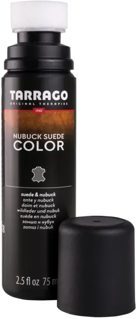 Tarrago Nubuck & Suede Color Restorer - Restores Faded Suede for Sneakers, Shoes, Boots, Jackets, Purses, & More- Suede Color Renew with Applicator- 2.5oz