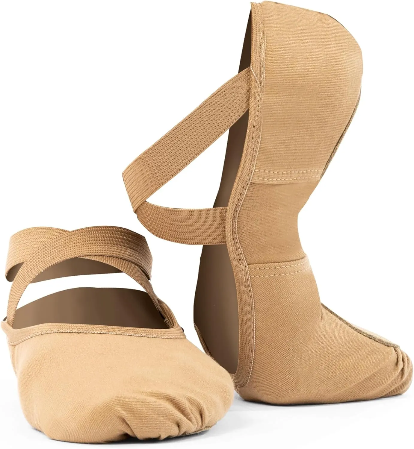 Theatricals Adult SofTouch Canvas Stretch Split-Sole Ballet Shoes