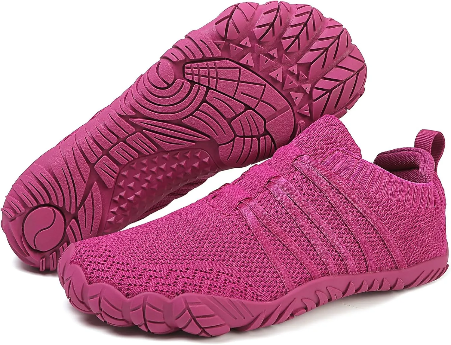 Unisex Barefoot Shoes for Men and Women with Wide Toe Box Zero Drop Design Minimalist Hike Footwear Water Shoes Five Finger Cross-Trainer Ideal for Walking Hiking and Grounding Activities