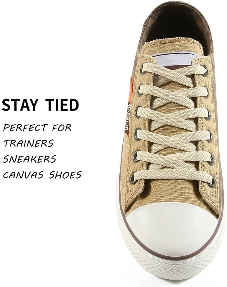 VSUDO Flat Shoe Laces for Sneakers, Shoelaces for Sneakers, Athletic Shoelaces