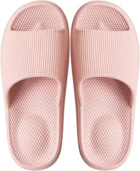 WYSBAOSHU Slippers for Women and Men House Slides Shower Sandals Non-Slip Spa Massage Foam Bathroom Pool Shoes
